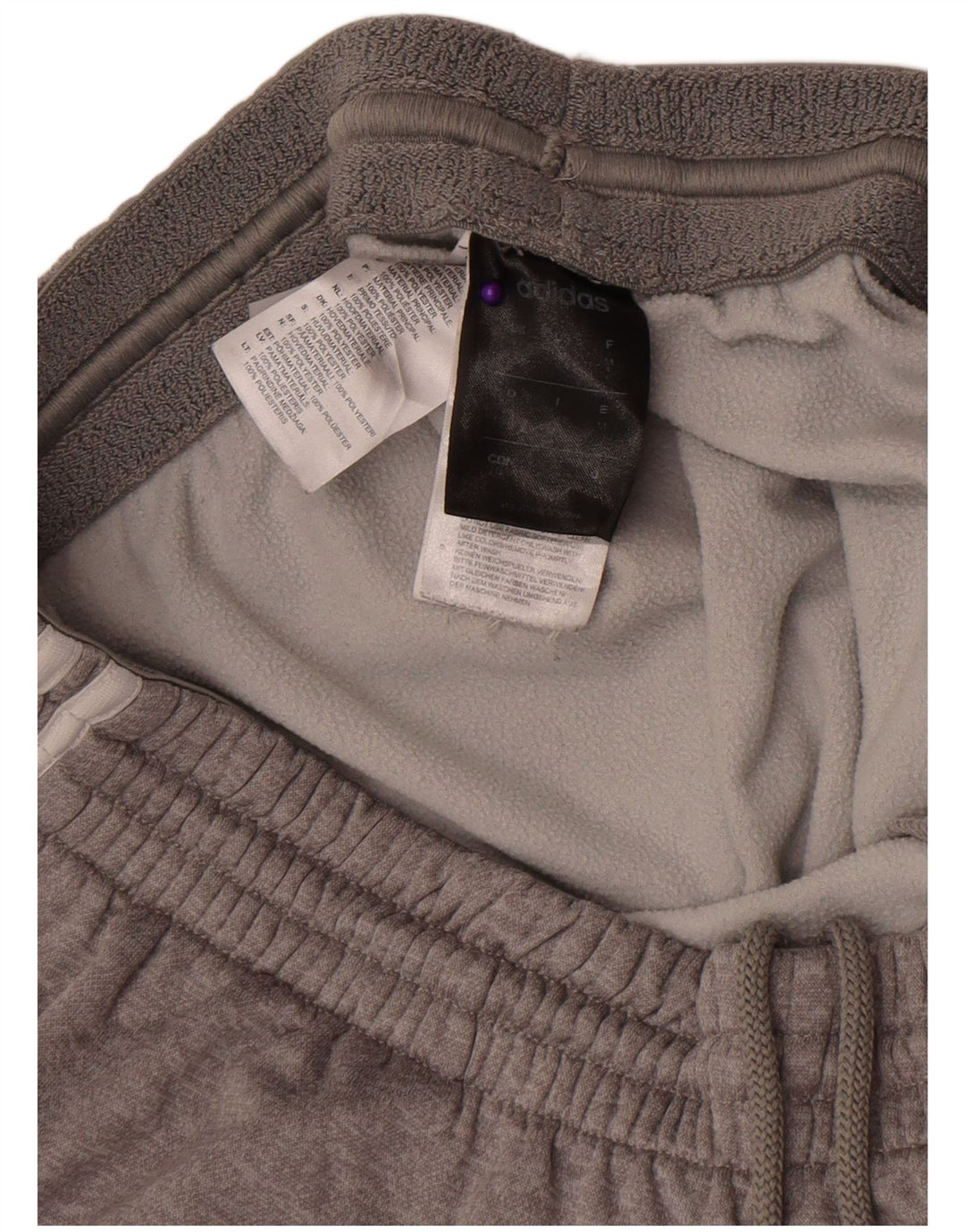Adidas Ανδρική φόρμα Climawarm Παντελόνι Joggers Medium Grey Polyester