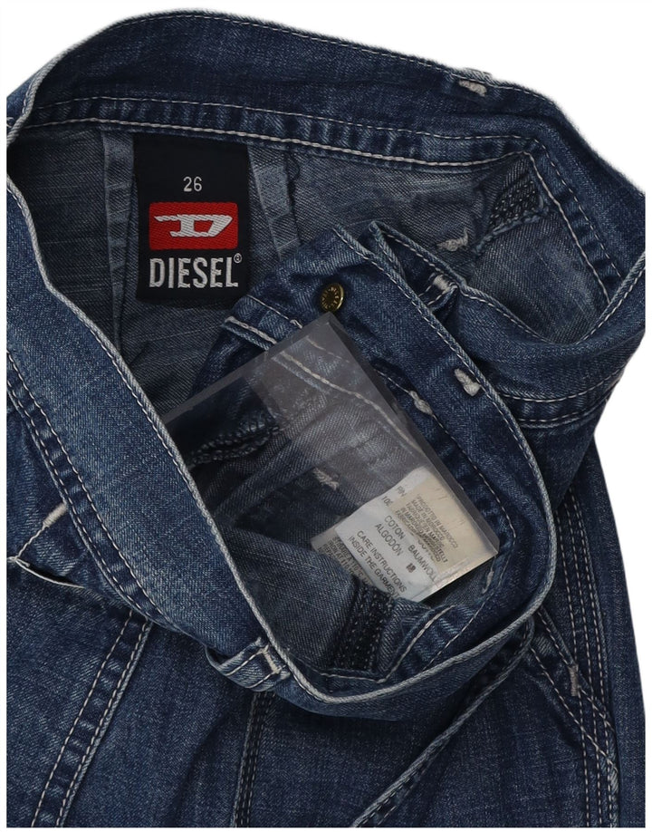 Γυναικείο τζιν DIESEL Bootcut W26 L27 Μπλε βαμβακερό