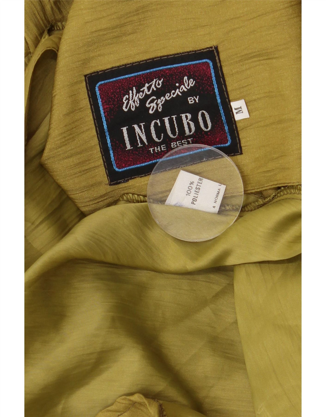 Vintage Γυναικείο Oversized Πανωφόρι UK 14 Medium Khaki Polyester