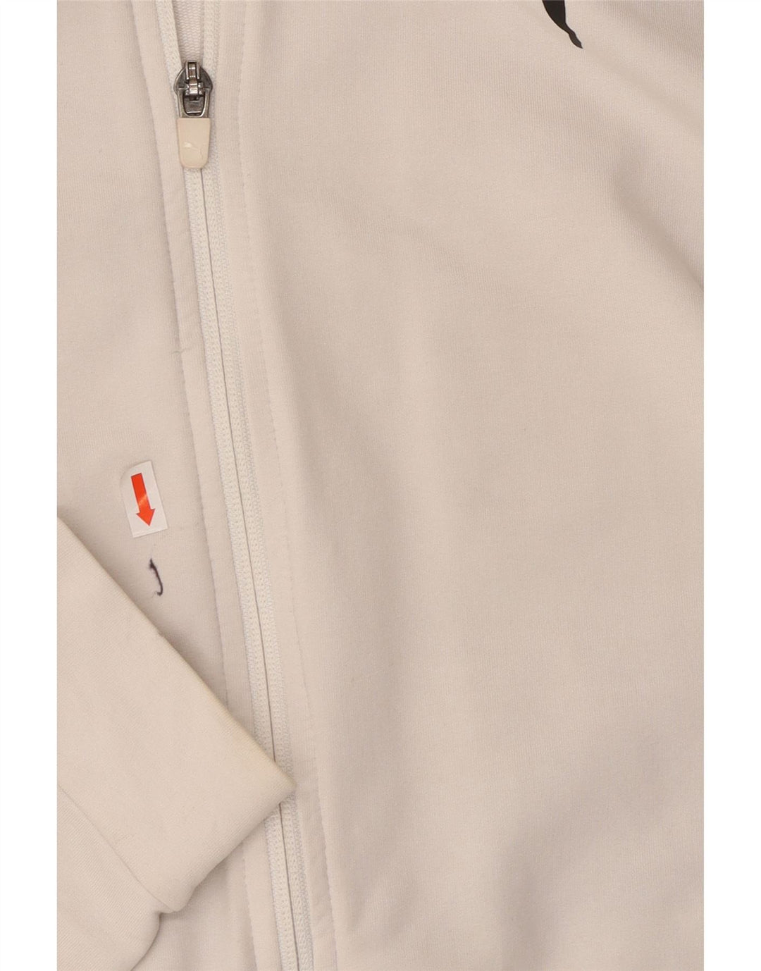 Γυναικείο πουλόβερ με κουκούλα με φερμουάρ PUMA UK 10 Small White Colourblock