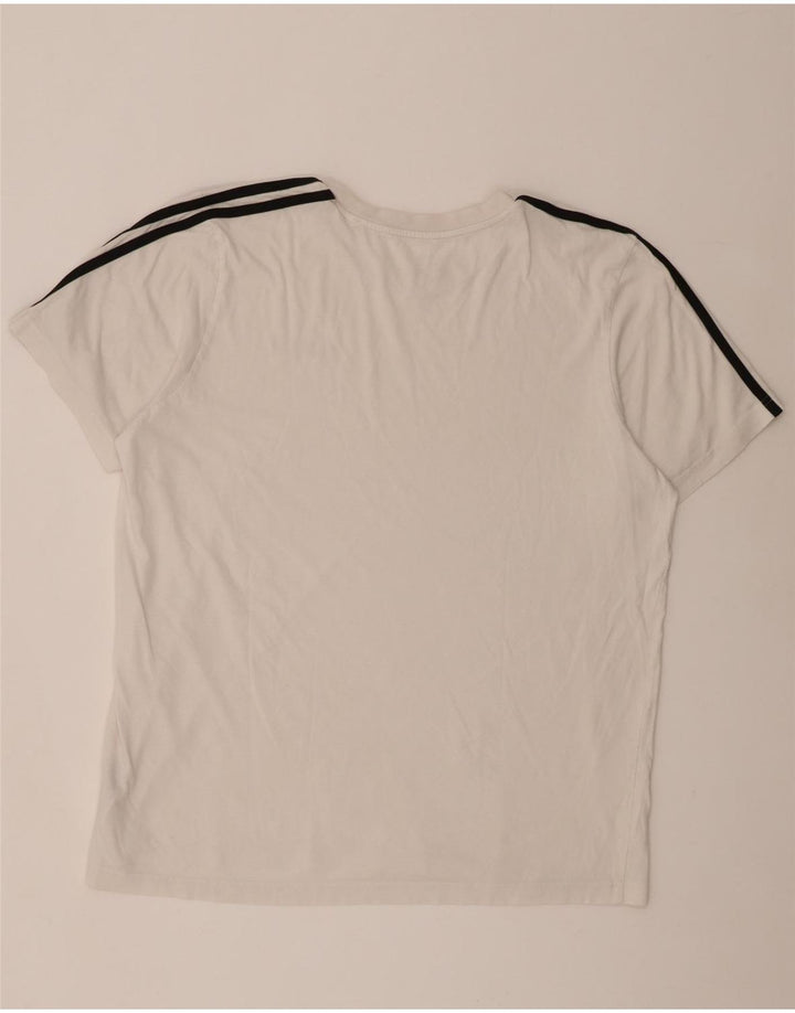 Ανδρικό T-Shirt Adidas Top XL Λευκό βαμβακερό