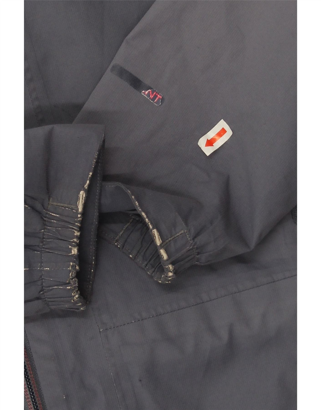 The North Face γυναικείο μπουφάν βροχής με κουκούλα UK 6 XS Grey Polyester