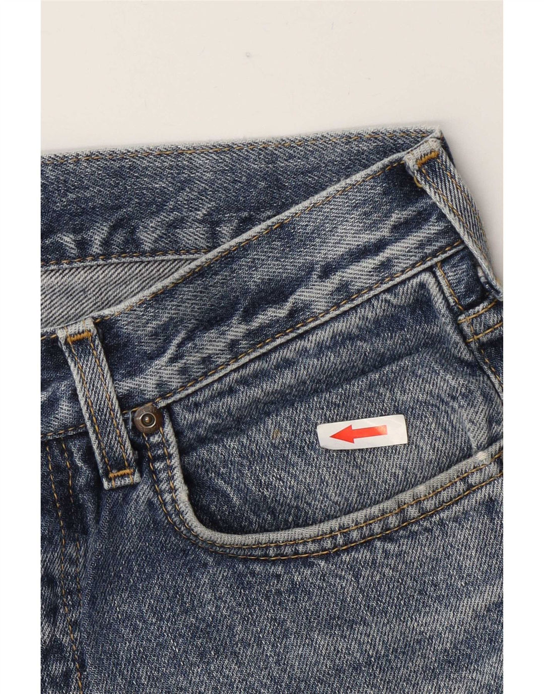 Lee Mens Straight Jeans W29 L32 Μπλε Βαμβακερό