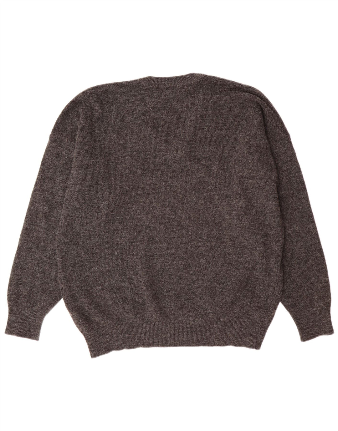 Ανδρικό πουλόβερ Lacoste με V λαιμόκοψη, μέγεθος 7 2XL Γκρι μαλλί