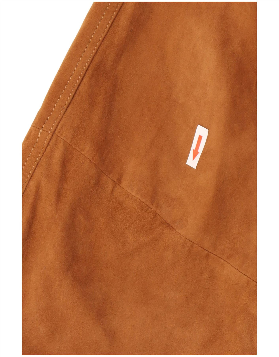 Vintage Ανδρικό Suede Bomber Jacket IT 52 XL Καφέ Δερμάτινο