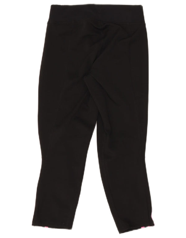 ADIDAS Γυναικεία Κάπρι Κολάν UK 4/6 XS Μαύρο Πολυεστέρας