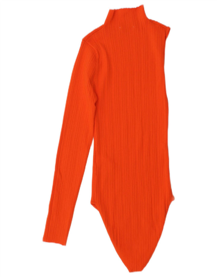 ZARA Γυναικείο Ολόσωμο Ολόσωμο Ολόσωμο UK 12 Medium Orange Nylon