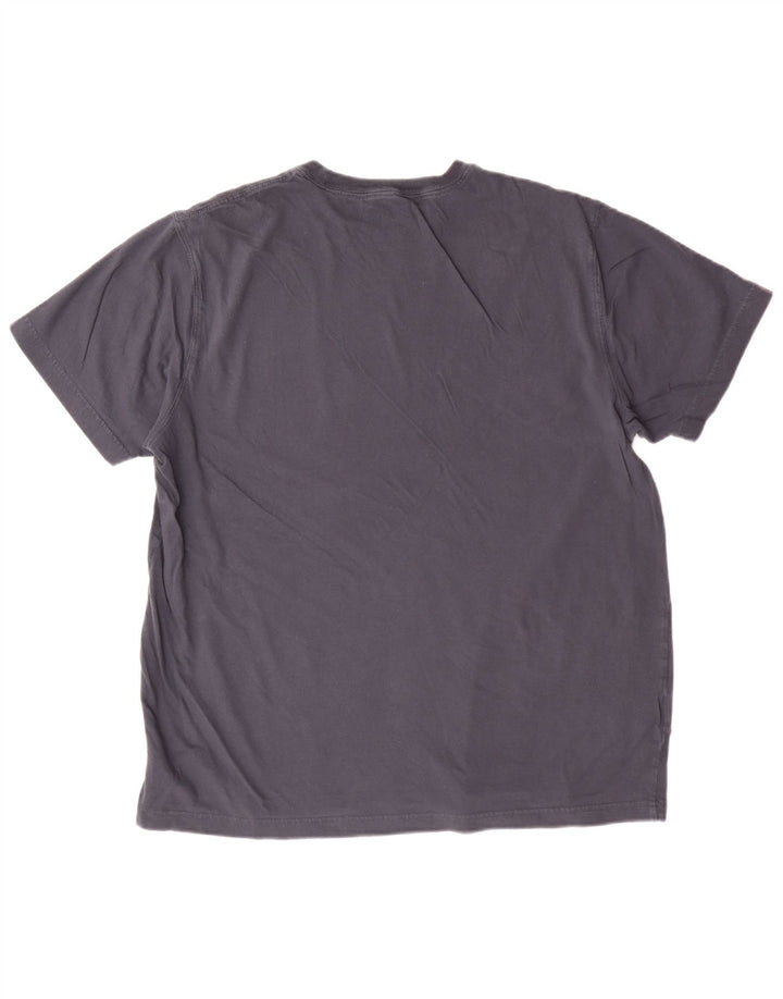 EDDIE BAUER Ανδρικό T-Shirt Top μεγάλο γκρι βαμβακερό