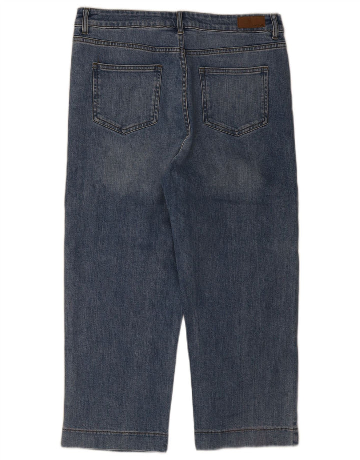Fat Face Γυναικείο Cropped Jeans UK 12 Medium W32 L23 Blue Cotton
