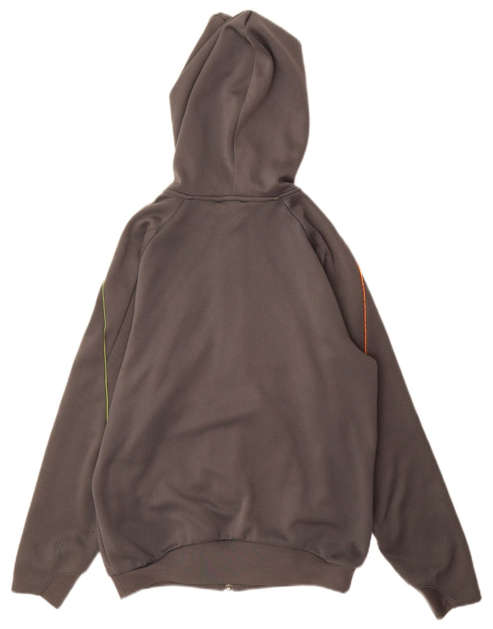 Πουλόβερ Puma Boys Zip Hoodie 12-13 Years Grey Polyester