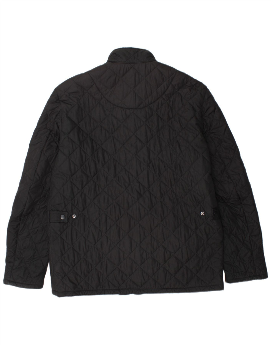 BARBOUR Mens Quilted Jacket UK 40 Large Black