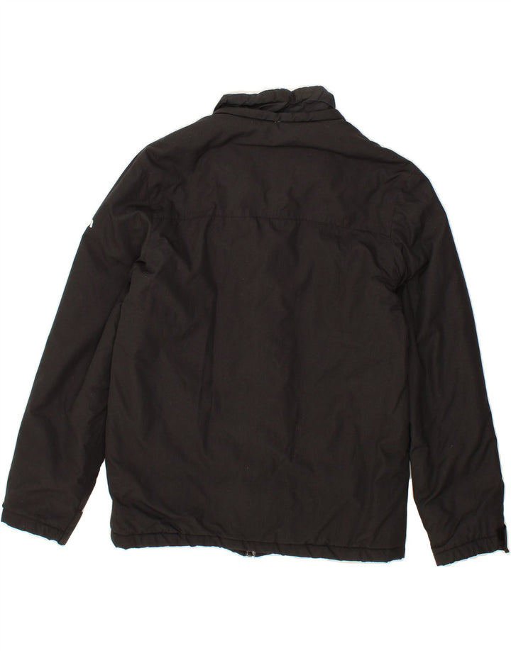 SLAM Mens Rain Jacket UK 36 Small Black Nylon Vintage Slam and Second-Hand Slam from Messina Hembry 