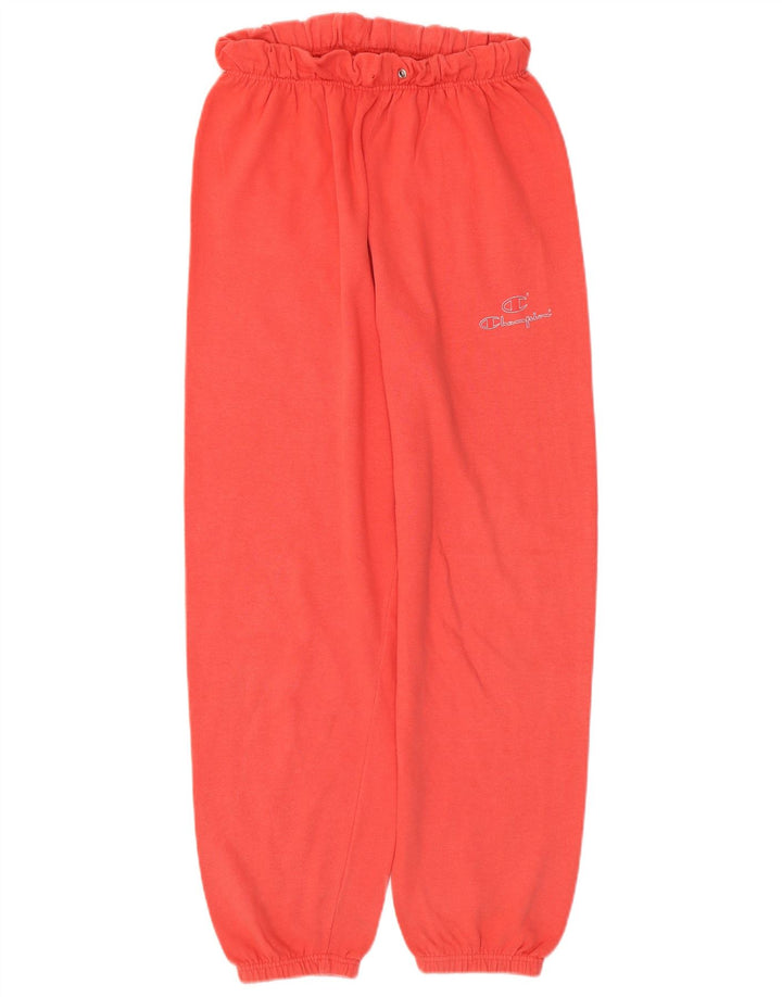 Γυναικεία αθλητική φόρμα CHAMPION Παντελόνι Joggers UK 14 Μεσαίο κόκκινο βαμβακερό