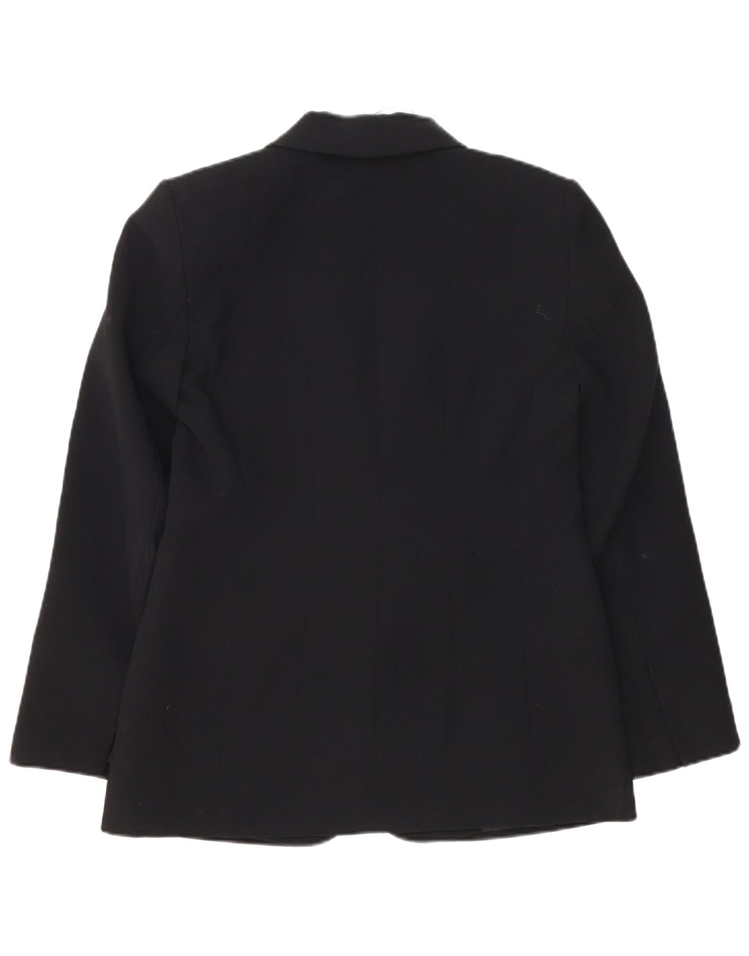Zara Γυναικείο Μπουφάν 1 Κουμπί Blazer UK 12 Μεσαίο Μαύρο Πολυεστέρας