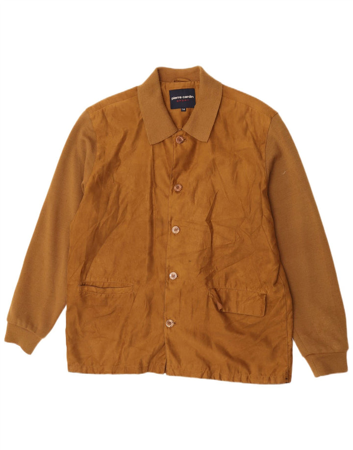 Pierre Cardin Ανδρικό Bomber Jacket IT 54 2XL Yellow Polyester