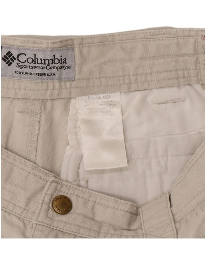 Ανδρικό σορτς Cargo Columbia W34 Μεγάλο μπεζ βαμβακερό