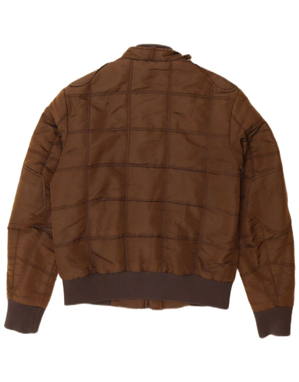 Ανδρικό μπουφάν ENERGIE Bomber UK 38 Medium Brown Polyamide