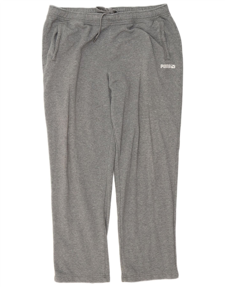 Ανδρική φόρμα Puma Παντελόνι 2XL Γκρι βαμβακερό