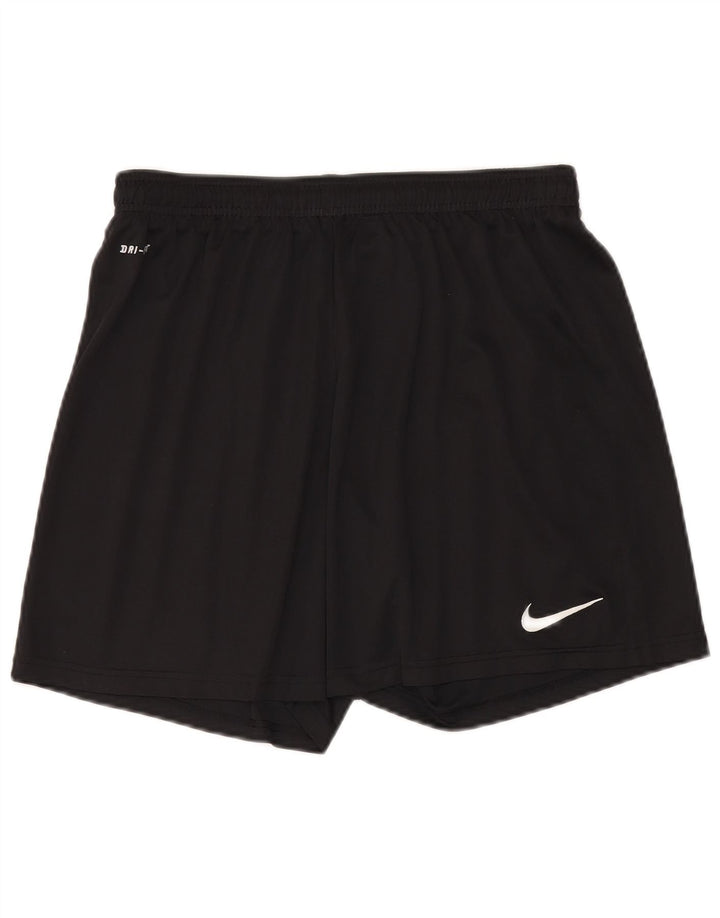 Ανδρικό αθλητικό σορτς Nike Dri Fit, μεγάλο μαύρο πολυεστέρα