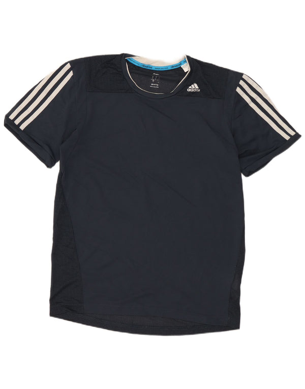 Ανδρικό T-Shirt Adidas Climacool Top Small Navy Blue Polyester
