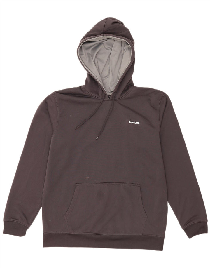 Ανδρικό Reebok Hoodie Jumper Medium Grey Polyester