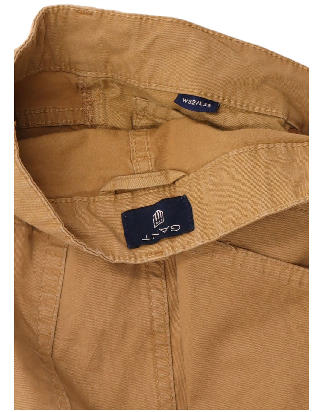 Ανδρικό ίσιο casual παντελόνι Gant W32 L32 Beige