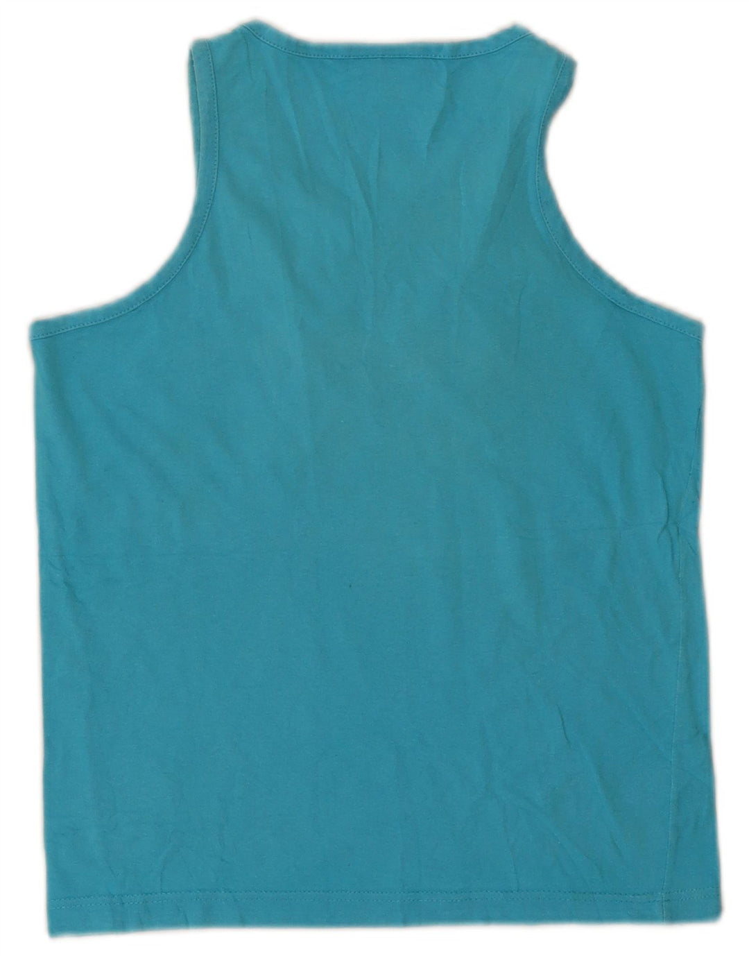 Champion Boys Graphic Vest Top 11-12 Years Blue Cotton