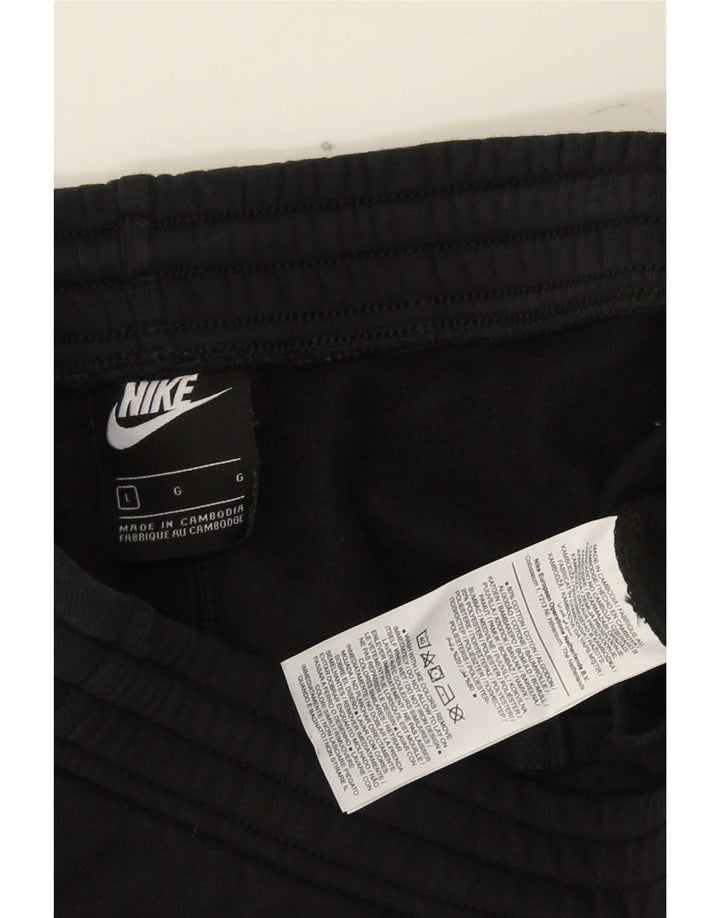 Ανδρική φόρμα Nike Παντελόνι Joggers μεγάλο μαύρο βαμβακερό