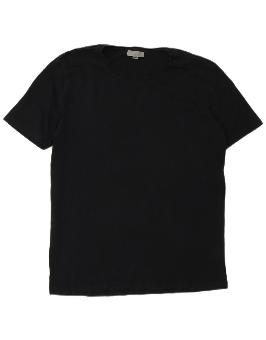 Ανδρικό T-Shirt Cos Top Μεσαίο μαύρο βαμβακερό
