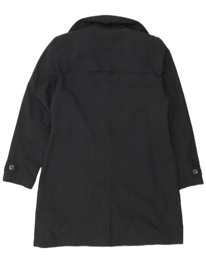 Marks & Spencer Γυναικεία καμπαρντίνα UK 14 Large Black Polyester
