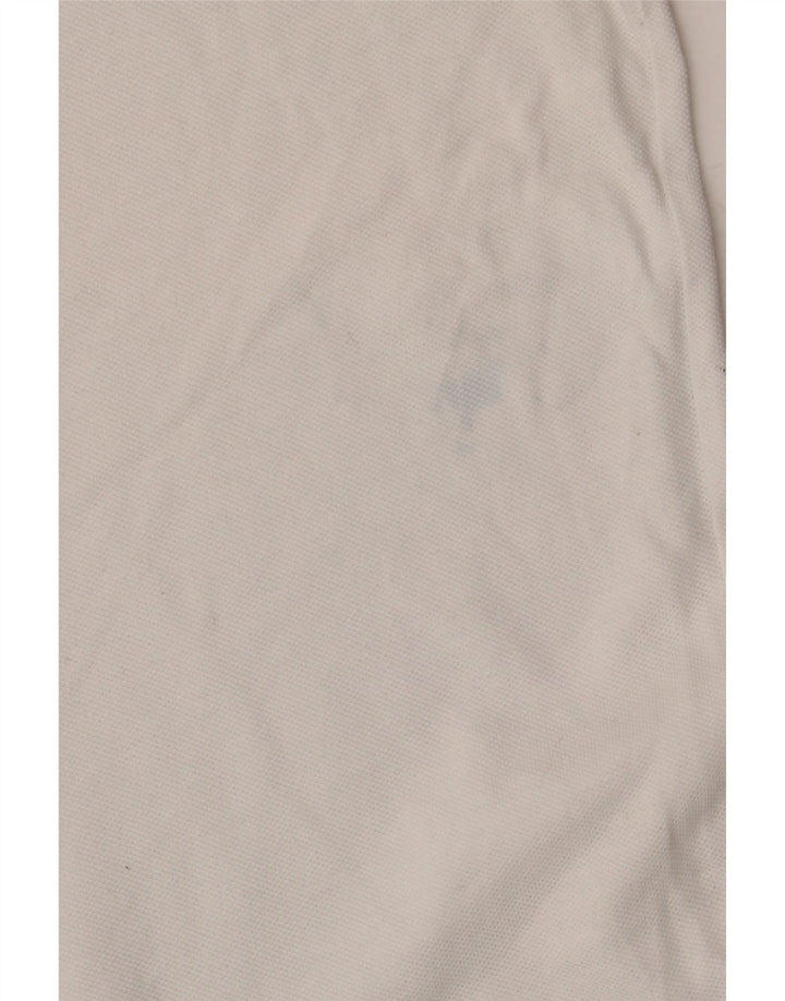 Ανδρικό πουκάμισο πόλο Lyle & Scott, μεσαίο λευκό βαμβακερό