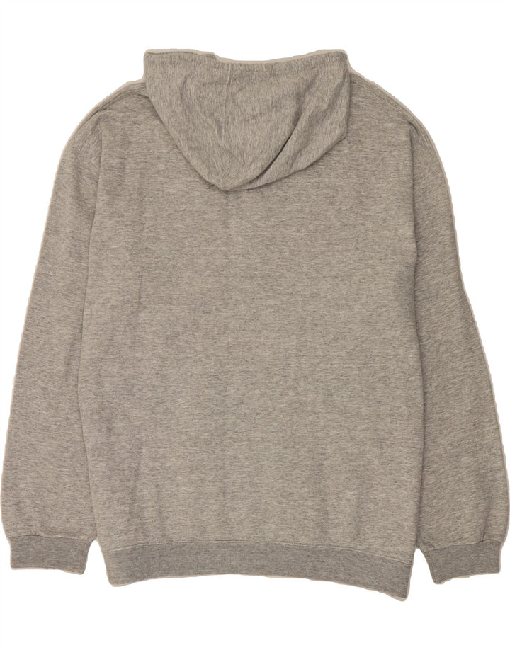 WRANGLER Mens Zip Hoodie Sweater XL Grey Cotton Vintage Wrangler and Second-Hand Wrangler from Messina Hembry 