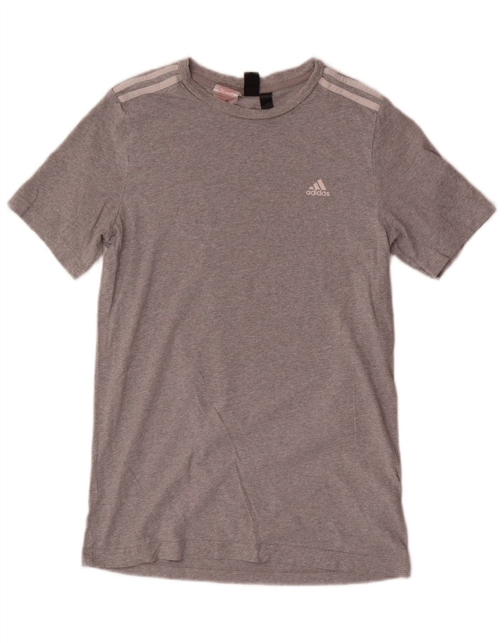 Ανδρικό T-Shirt Adidas Top XS Γκρι βαμβακερό