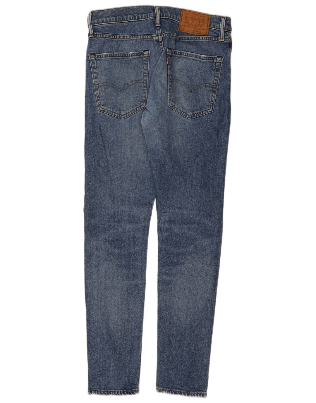 LEVI'S Mens Slim Jeans W30 L30 Blue Cotton