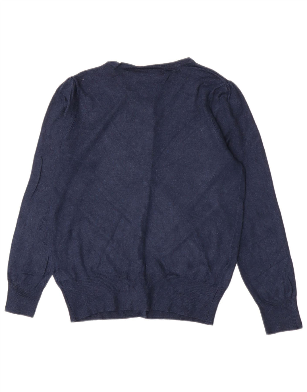 Marks & Spencer Γυναικεία ζακέτα πουλόβερ UK 12 Medium Navy Blue Viscose