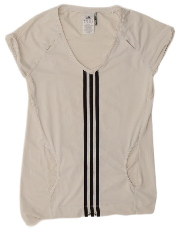 Adidas Γυναικείο T-Shirt Clima 365 Top 10 UK Small White Polyester