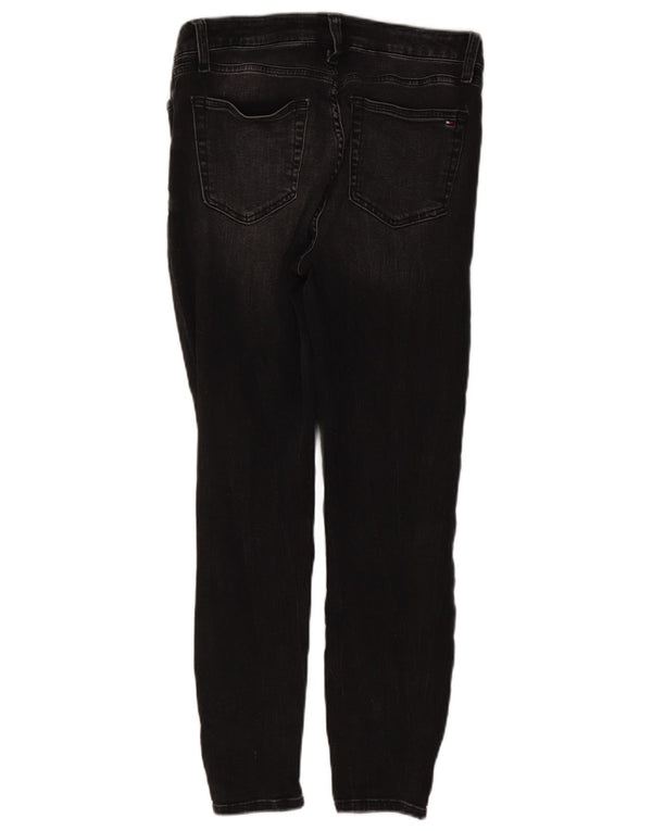 TOMMY HILFIGER Γυναικείο Ψηλό Skinny Jeans US 8 Medium W30 L26 Μαύρο