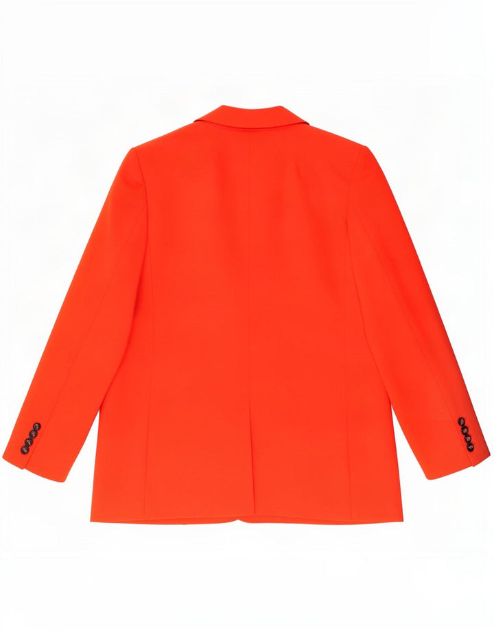 Marks & Spencer Γυναικείο σακάκι 1 κουμπιού blazer UK 16 μεγάλο πορτοκαλί πολυεστέρας