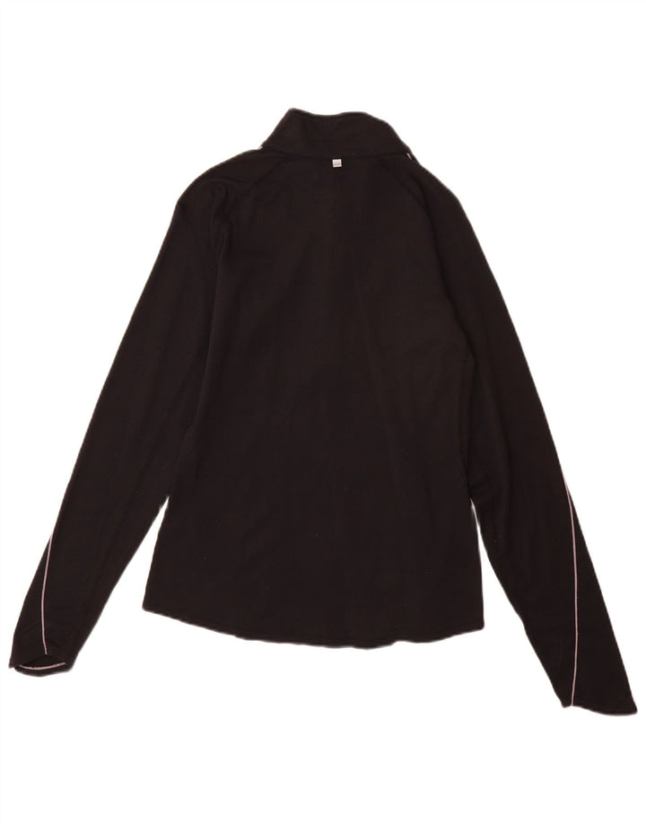 Γυναικεία φόρμα πουλόβερ Nike Dri Fit Top UK 8/10 Small Black Nylon