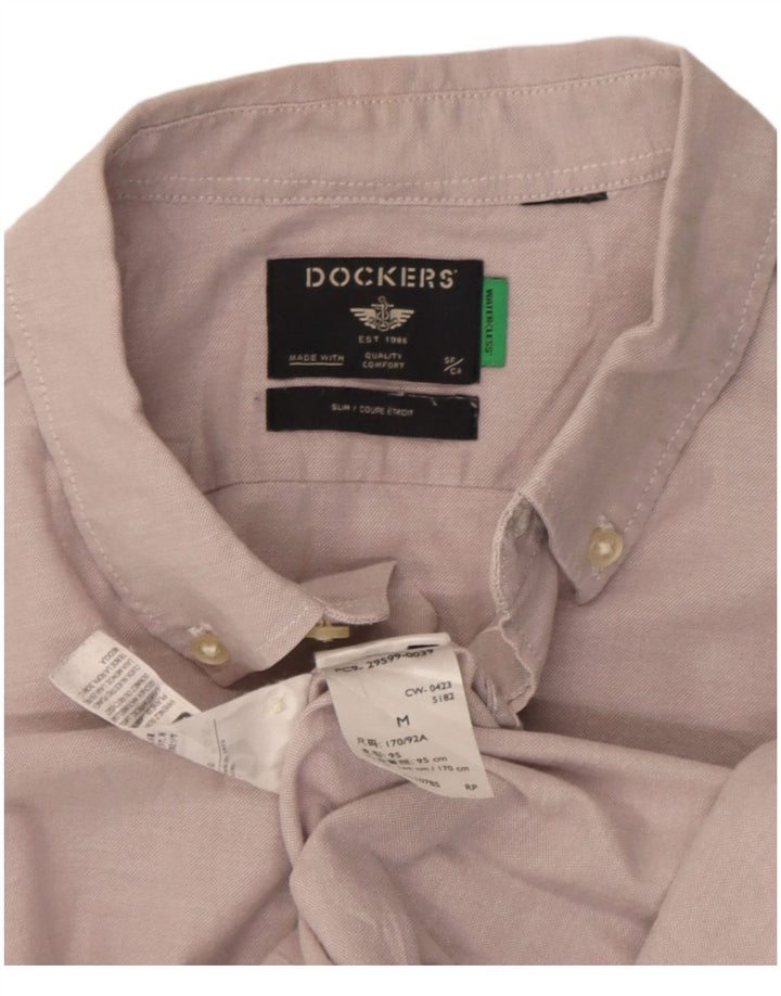 Ανδρικό πουκάμισο Dockers Slim Μεσαίο Ροζ Βαμβακερό