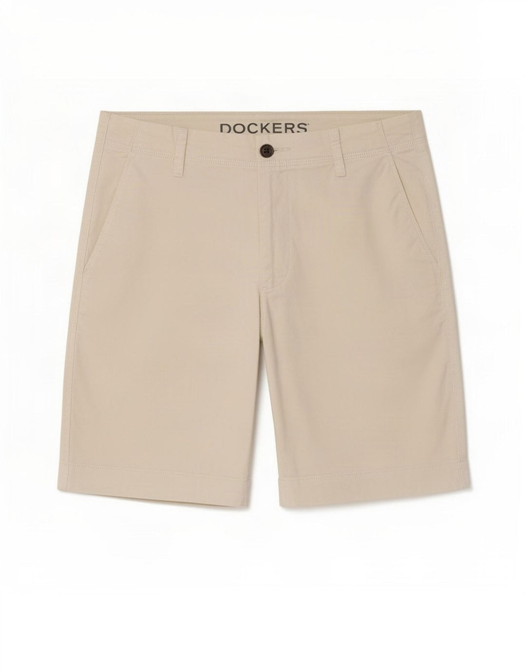 Dockers Ανδρικό σορτς Chino Μεσαίο W30 Λευκό βαμβακερό