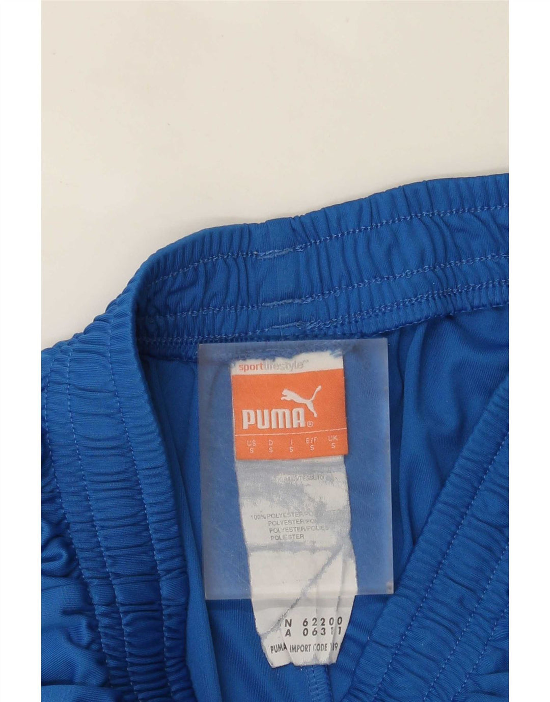 Ανδρικό αθλητικό σορτς Puma μικρό μπλε πολυεστέρα