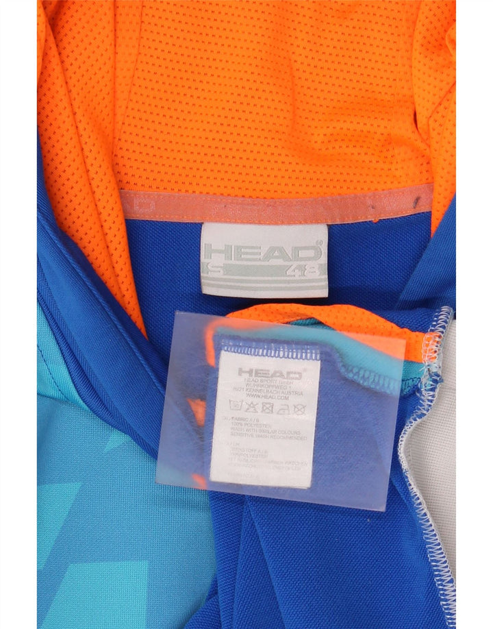 Ανδρικό HEAD Graphic Hoodie Jumper IT 48 Small Blue Polyester