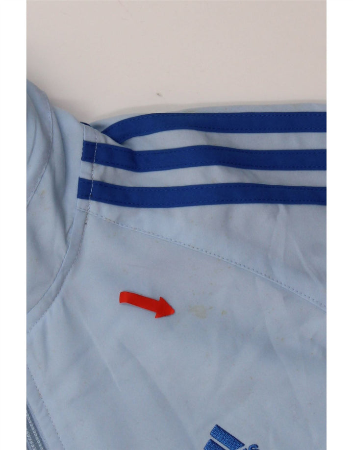 Τοπ μπουφάν Adidas Boys Tracksuit 13-14 Years Blue Polyester