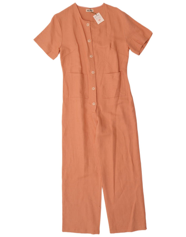 Vintage γυναικεία ολόσωμη φόρμα UK 10 Small Orange