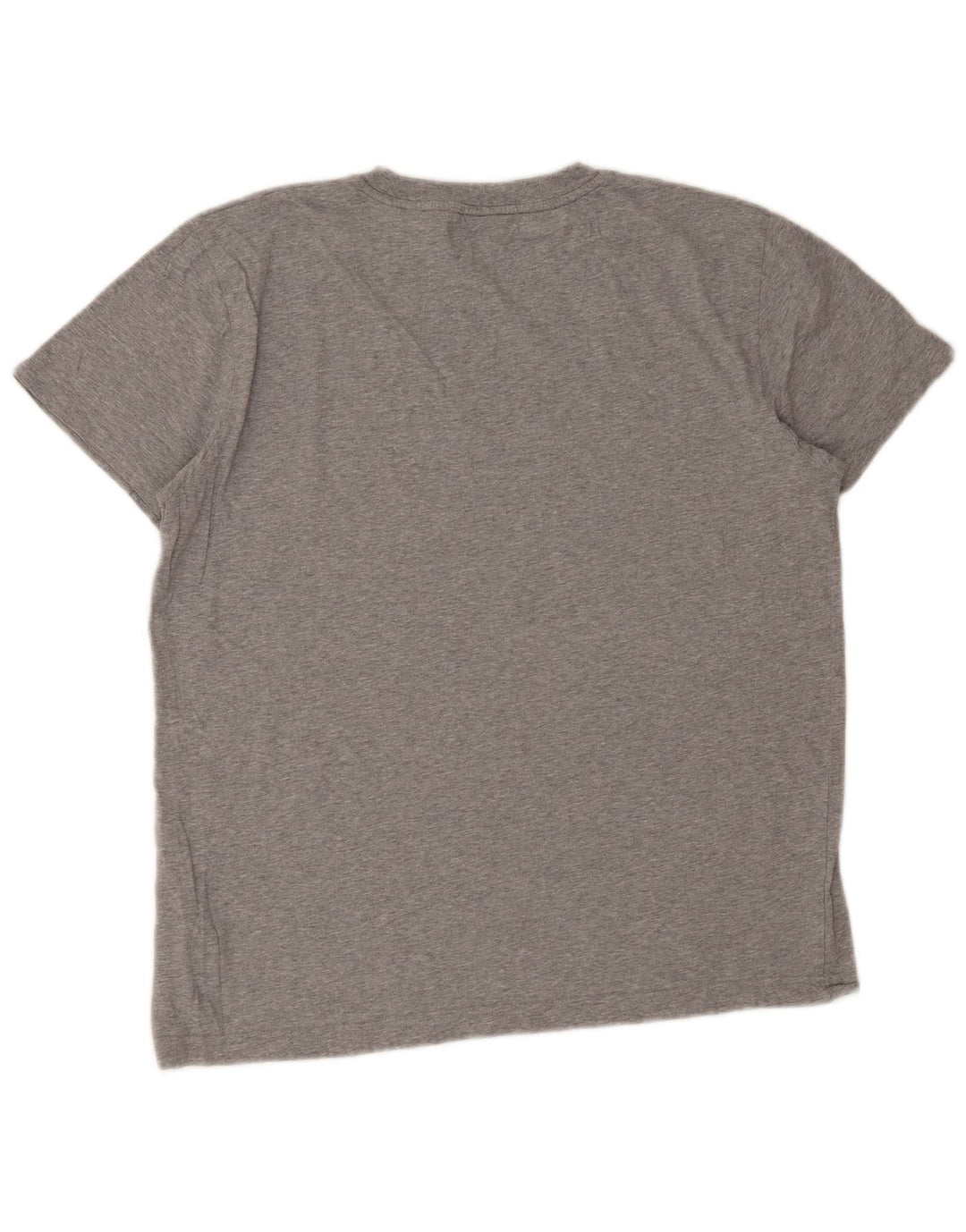 Ανδρικό γραφικό T-Shirt Gant Top Larg γκρι βαμβακερό