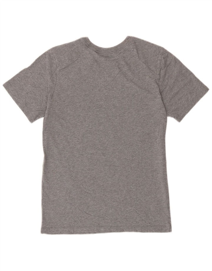 Jordan Ανδρικό γραφικό T-Shirt Top Μικρό γκρι βαμβακερό