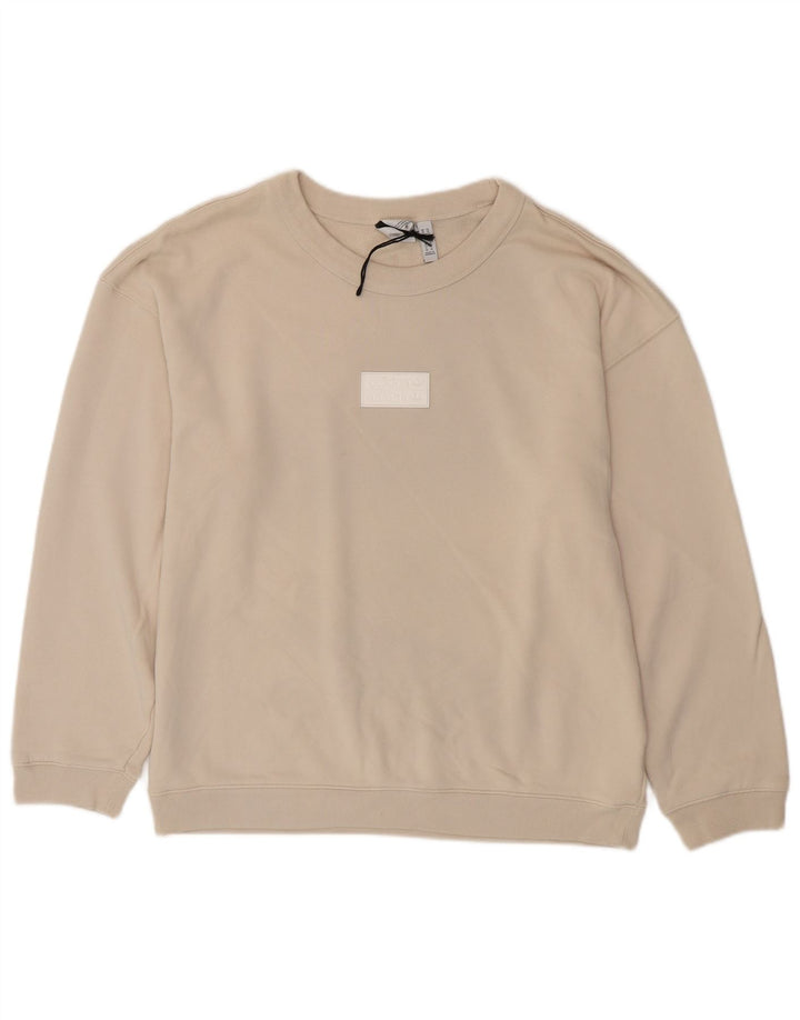Ανδρικό φούτερ Adidas Jumper Μεσαίο μπεζ βαμβακερό