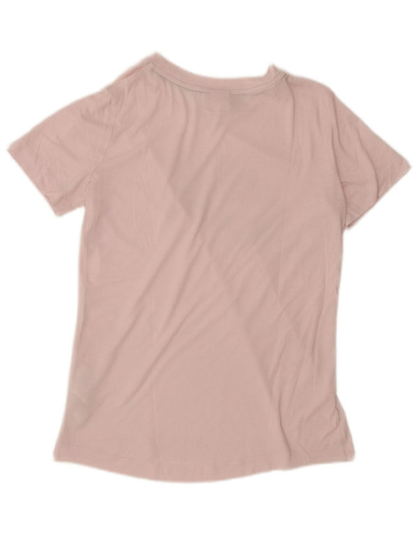 Γυναικείο γραφικό μπλουζάκι Nike Top UK 6 XS Pink Polyester