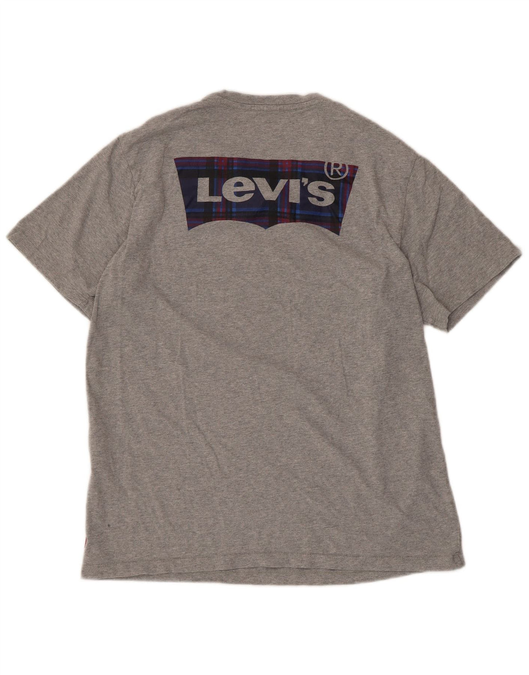 Ανδρικό γραφικό T-Shirt Levi's Top Βαμβακερό με μεσαίο γκρι χρώμα